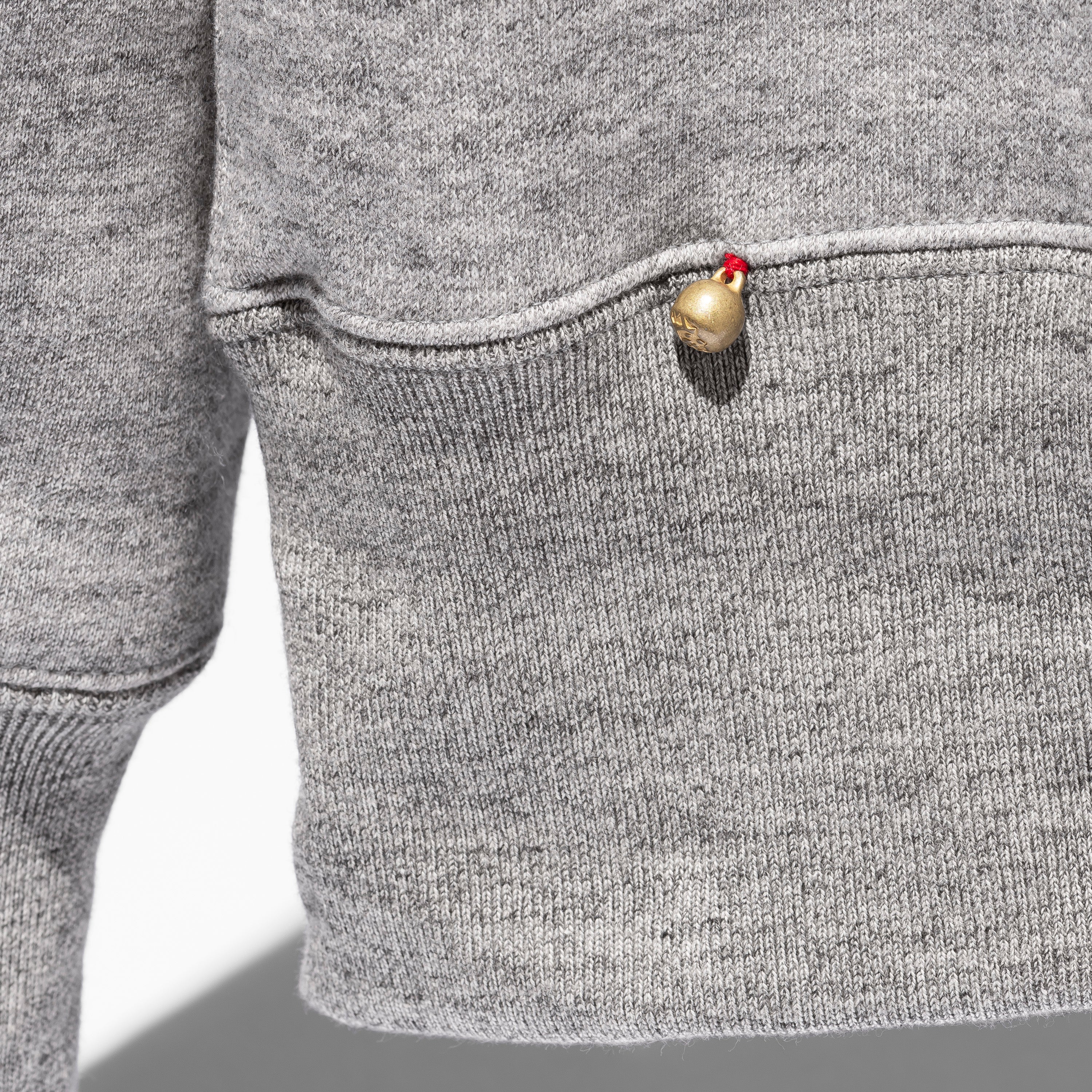 Cashmere Button Maximal Hoodie