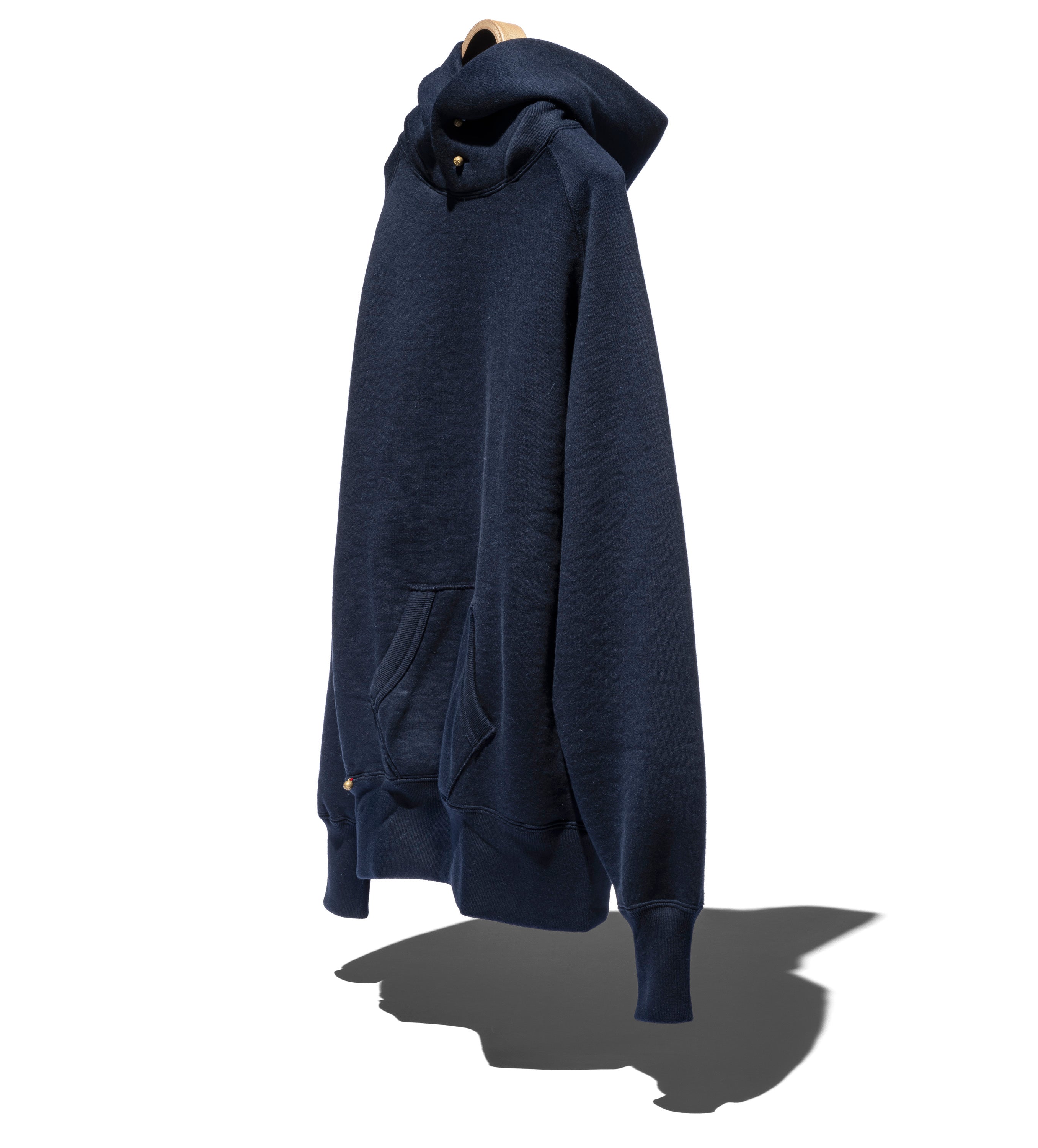 Cashmere Button Maximal Hoodie