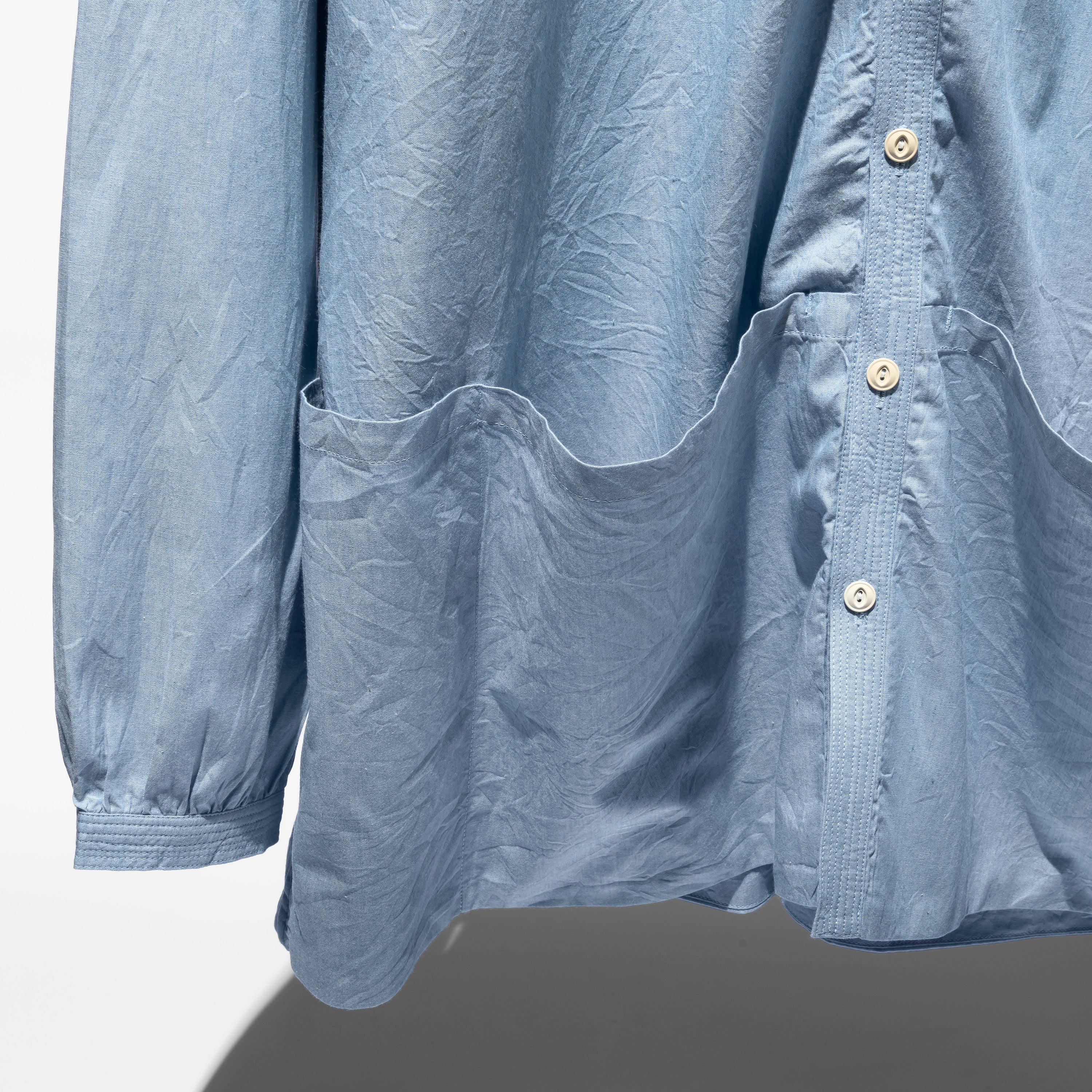 Multi-pocket SAX Indigo Shirt