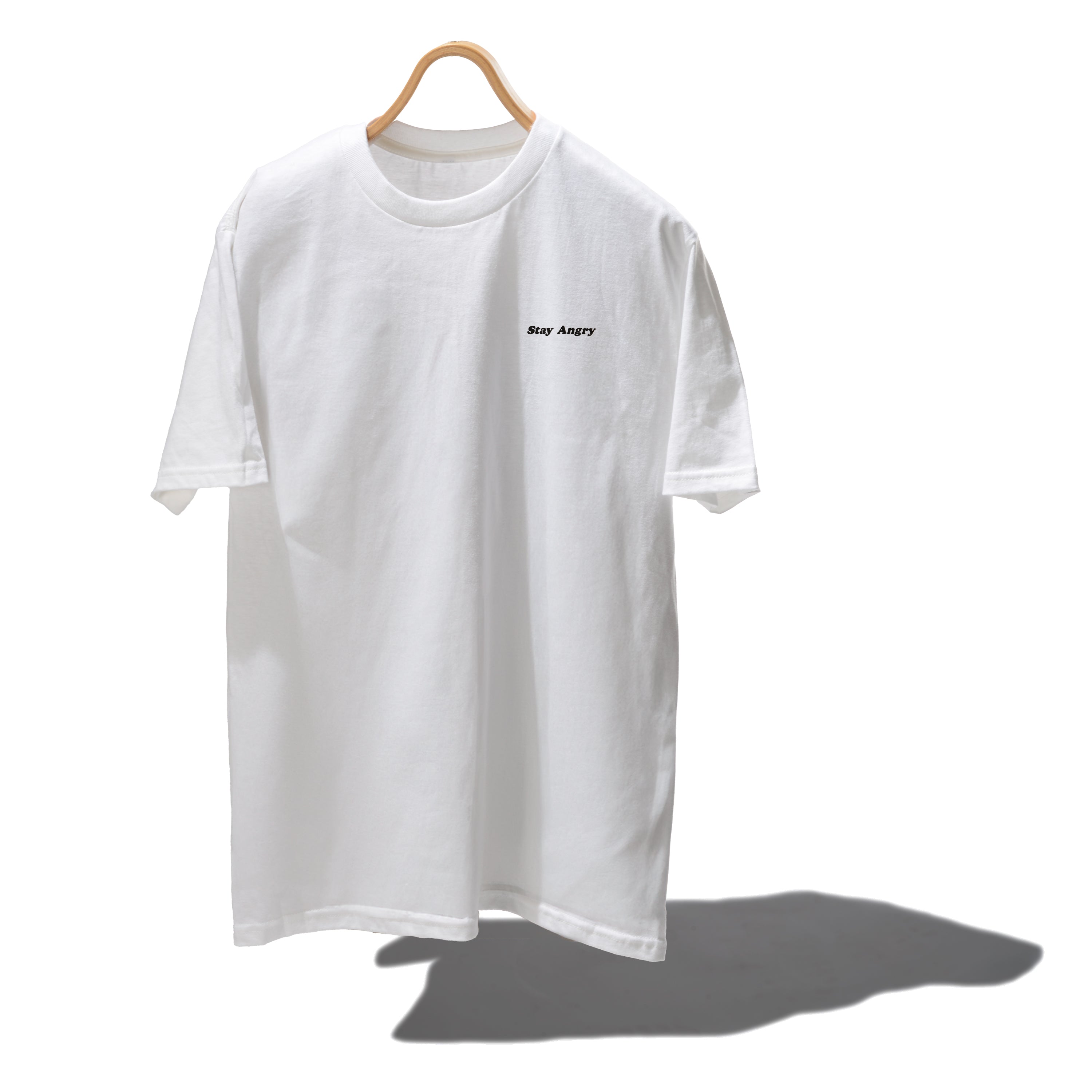 « Stay Angry » white T-Shirt