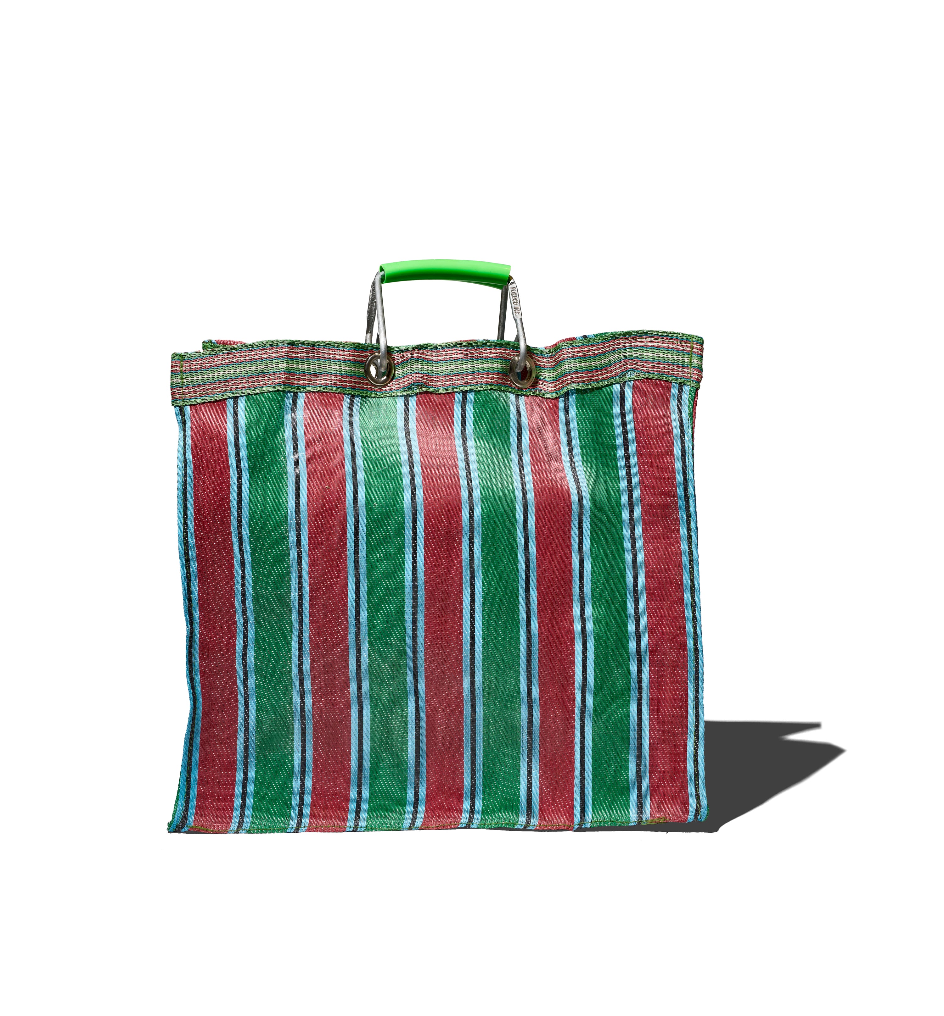 RECYCLED PLASTIC STRIPE BAG SQUARE/D